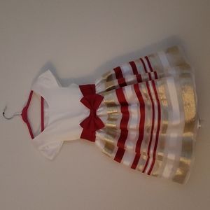 Rare Editions Girls Christmas Holiday Dress